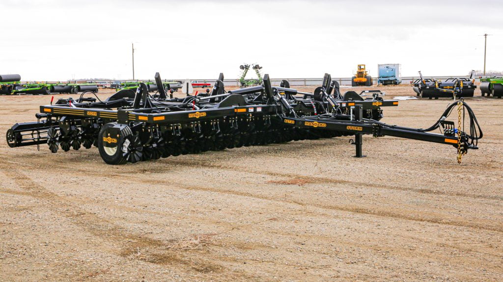 The Mandako STORM exemplifies the pinnacle of vertical tillage technology